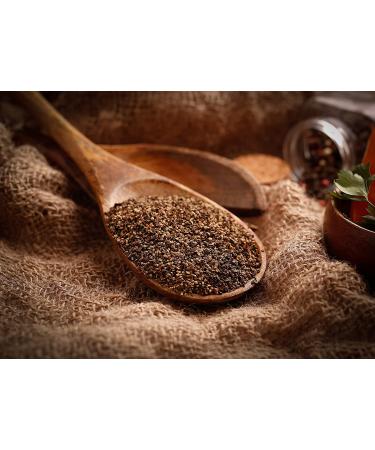 Gourmanity 1lb Coarse Black Pepper Butcher's Cut - Bulk Ground & Crushed Pepper | 12 Mesh, ASTA Grade - Buy Online on SooperMarket.com
