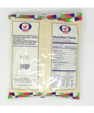 Buy Gari Premium White Ghana Gari 4.4 LB - 100% Natural West African Grated Cassava | Ship Worldwide - Buy Online on SooperMarket.com