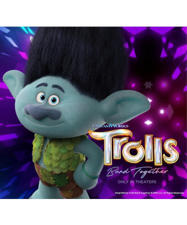 Trolls Hair Color & Accessories | Branch Glitter Blue Temporary Dye | No Mess Girls Makeup & Movie Merch - Buy Online on SooperMarket.com