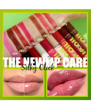 Tinted Lip Balm Hydrating Coloured lip Balms Natural Glossy Finish long Lasting Moisturizing Lip Care Balm Repairing Lip Lines And Prevents Dry Cracked Pressed Lip Balm (02#) - Buy Online on SooperMarket.com