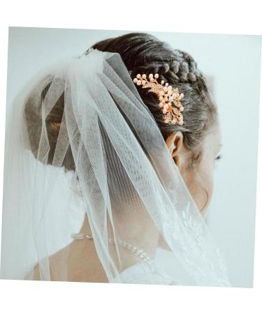 Gogogmee Rhinestone Hair Clips Hair Comb Clip Hair Side Comb Wedding Hair Accessories Hair Comb for Women Rhinestone Side Comb Pearl Hair Comb Hair Accessories for Women Tiara Rhinestones - Buy Online on SooperMarket.com
