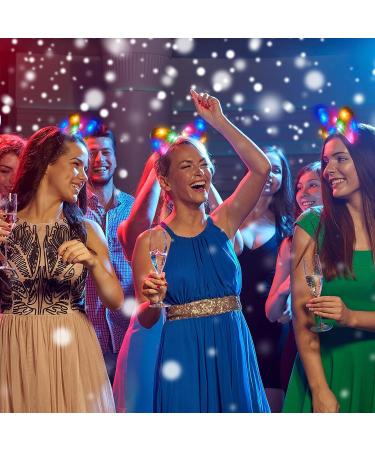 Juexica Light up Furry Kitty Headband - 4 Pack LED Cat Ears for Women/Girls - Cute Christmas Glow Party Hair Accessories - Buy Online on SooperMarket.com