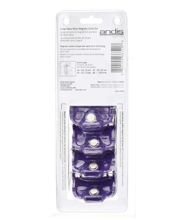 Andis Magnetic 4-Piece Comb Set - Large - Pack of 1 | Professional Grooming Tools - Buy Online on SooperMarket.com