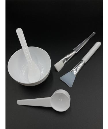 Face Mask Mixing Bowl Set - 5 in 1 DIY Facial Mask Tool Kit with Silicone Brush & Spatula | Perfect for Skincare Enthusiasts - Buy Online on SooperMarket.com