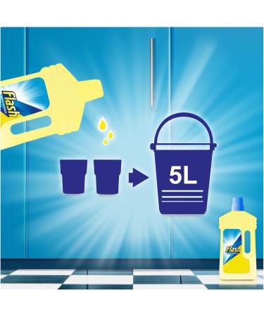 Flash Universal Crisp Lemons Multi-Surface Cleaning Liquid 1L style 1 - Buy Online on SooperMarket.com