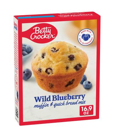 Betty Crocker Wild Blueberry Muffin and Quick Bread Mix, 16.9 oz