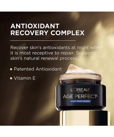 L'Oreal Paris Age Perfect Cell Renewal Day Moisturizer SPF 25 - Anti-Aging Antioxidant Complex | Smooths Wrinkles, Firms & Creates Radiant, Youthful Skin | Dermatologist Tested | 1.7 oz - Buy Online on SooperMarket.com