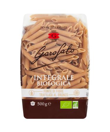 Garofalo Organic Whole Wheat Penne Pasta 500 g 500 g (Pack of 1)