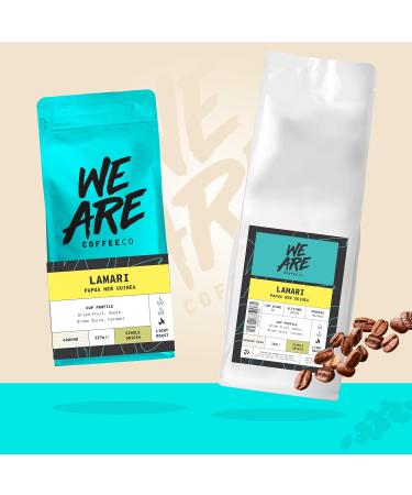 Coffee Ground for Cafetiere 227g Bag Papua New Guinea Ground Coffee Caramel & Fruits Notes 100% Arabica Light Roast Speciality Freshly Roasted Single Origin (We Are Coffee Co) Ground Cafetiere 227 g (Pack of 1) - Buy Online on SooperMarket.com