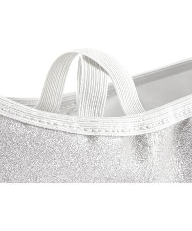 Phineein Girls Sparkle Butterfly Ballet Shoes - White, Size 1 Big Kid - Buy Online on SooperMarket.com