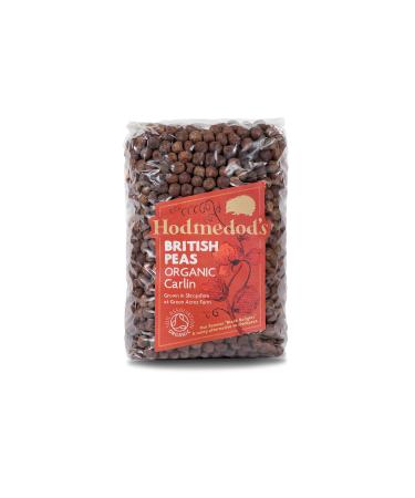 Hodmedod's Organic Whole Dried Black Badgers Peas 500 g