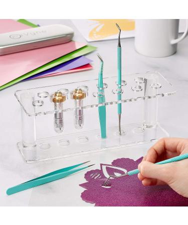 iVyne Light Blue Premium Vinyl Weeding Tool Kit - Precision Stainless Steel Weeder with Tweezers - Crafting Set for Easy Vinyl Projects - Buy Online on SooperMarket.com
