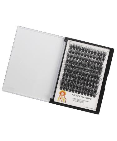 Bodermincer 120 Cluster Eyelash Extensions 12-14-16mm Mixed Length - Russian Volume Faux 3D Effect | Individual Lashes Makeup - Glue Bonded Cluster Eyelashes (16-18-20mm) - Buy Online on SooperMarket.com