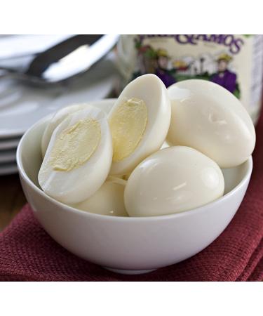 Jake & Amos Pickled Eggs 32 Oz. (2 Jars) - Delicious and Tangy Homemade Flavor - Buy Online on SooperMarket.com