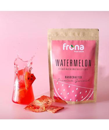 Frona Dried Fruit Cocktail Garnish Slices I Dehydrated Fruit - 100g Pouch (Watermelon) - Buy Online on SooperMarket.com