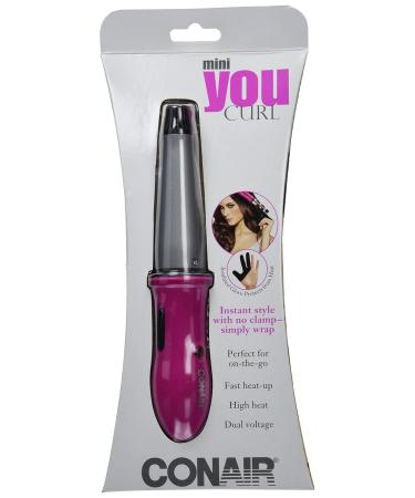 Conair Mini YOU Curl Ceramic Clipless Curler - Compact & Travel-Friendly Curling Iron for Perfect Curls - International Shipping Available - Buy Online on SooperMarket.com
