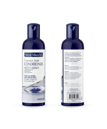 Silver Miracles Colloidal Silver Conditioner With Tea Tree Oil