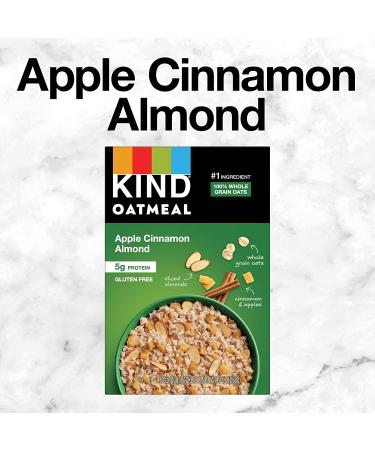 KIND Oatmeal Apple Cinnamon Almond 30 Count - Gluten Free & Low Sugar Individual Packets - Buy Online on SooperMarket.com