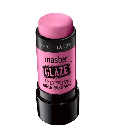 Maybelline New York Face Studio Master Glaze Glisten Blush Stick  Pink Fever  0.24 Ounce