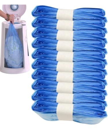 Diaper Garbage Bag - Drawstring Trash Bags | 10pcs Extra Large Trash Bags Gallon Trash Bags with Ergonomic Handles | Tall Kitchen Disposal Bags for Bathroom Hotel Bedroom living Room Nursery Room - Buy Online on SooperMarket.com