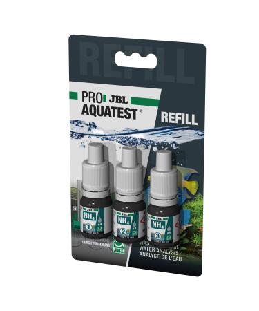 JBL water test fulfillment for sweet/sea water aquariums and ponds Proaquatest NH4 Ammonium Refill 3 pieces Proaqua (2019) Refill Ammonium (NH4)