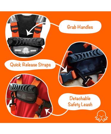 Hobbledehoo Active Child's Harness | Safety and Support for Toddlers | SEN Autism Awareness | Ages 1-7 | Original Orange - Buy Online on SooperMarket.com