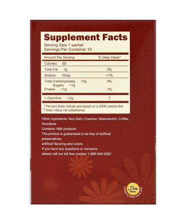 Longreen Xlim Express Coffee - 10 Sachets (5.3 oz150g) | Boost Metabolism & Energy - Buy Online on SooperMarket.com