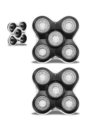 Shaver Replacment Heads Compatible with Remington Balder RX5 Head Shaver (2 Count)