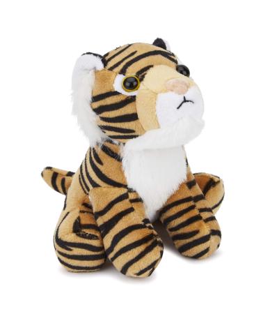 Zappi Co Children's Soft Cuddly Plush Toy Animal - Perfect Perfect Soft Snuggly Playtime Companions for Children (12-15cm /5-6") (Tiger) One Size Tiger