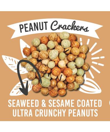 Sunburst Snacks Whole Peanut Crackers Crispy and Flavourful Non-GMO Recyclable & Resealable Pouch 500g - Buy Online on SooperMarket.com
