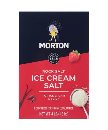 Morton Ice Cream Salt, 4 Pounds