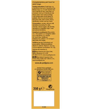Pedigree Dog Treat Milky Biscuits 350g - Buy Online on SooperMarket.com