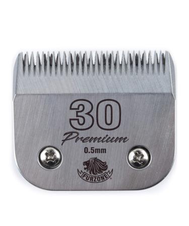 Furzone Detachable Blade - Size 30 Blade 1/50", Made of Extra Durable Japanese Steel, Compatible with Most Andis, Oster, Wahl A5 Clippers