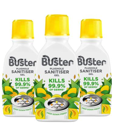3 x 300ml Sanitiser Gel For Drains & Sinks