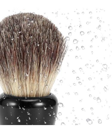 Alvinlite Portable Resin Beard Brush | Shaving Brush for Foam & Skin Massage - International Shipping - Buy Online on SooperMarket.com