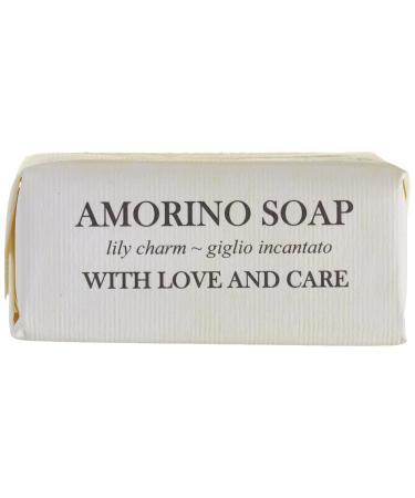 Nesti Dante Amorino Soap - Lily Charm 150g | Luxurious Italian Handmade Soap for All Skin Types | Shop Internationally - Buy Online on SooperMarket.com