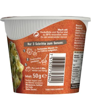Buy MAGGI 5 Minute Terrine Broccoli Noodle Pot - Delicious Instant Meal Ready to Eat Noodles Pack of 8 (8 x 50g) - International Shipping Available - Buy Online on SooperMarket.com