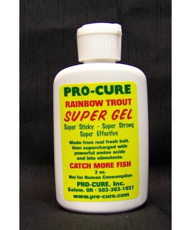 Pro-Cure Rainbow Trout Super Gel 2oz - Premium Attractant for Trout Fishing - Buy Online on SooperMarket.com