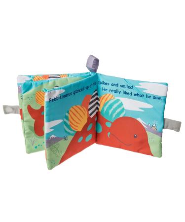 Mary Meyer Pebblesaurus Soft Cloth Book - 6 x 6-Inches | Crinkle Paper and Squeaker Included - Buy Online on SooperMarket.com
