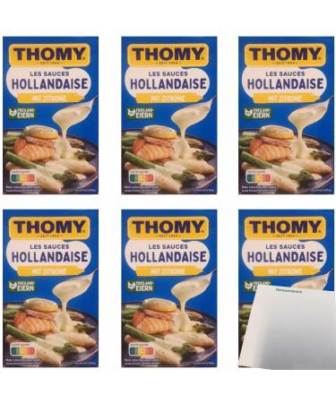 Thomy Les Sauce Hollandaise with Lemon 6-pack (6x250ml pack) + usy Block