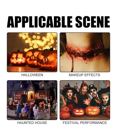 Buy Halloween SFX Makeup Kit | Bruise Makeup Scar Wax & Fake Blood for Safe & Stunning Special Effects - Buy Online on SooperMarket.com