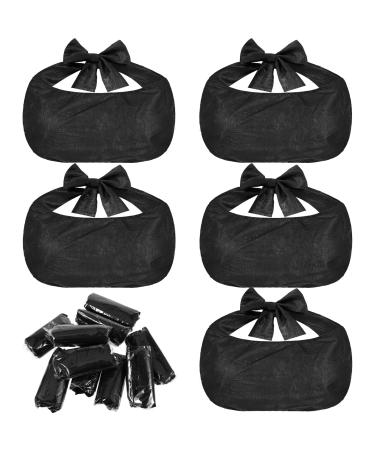 Disposable Bras Beauty Black Disposable Bra Women's Disposable Sunless Spray Tan Top Underwear Brassieres for Spray Tanning (50 Pieces)