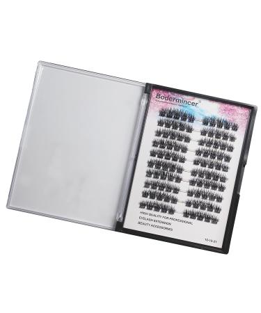 Buy Bodermincer WF03YHK-3 100pcs Professional Makeup Individual Cluster Eyelashes - Perfect for Eyelash Extensions | 10MM Grafting Fake False Lashes - Buy Online on SooperMarket.com