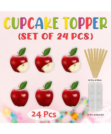 Seyal Apple Cupcake Topper - Buy Online on SooperMarket.com