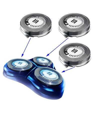 HQ8 Replacement Heads for Philips Norelco Shavers, OEM HQ8 Heads New Upgraded