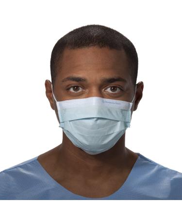 Kimberly-Clark Procedure Mask (47080), Pleated, Ear Loops, Blue, 50 Masks / Dispenser Box