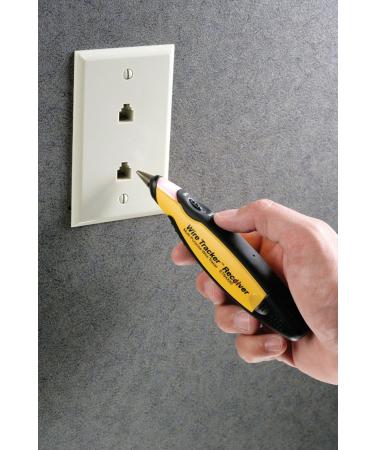 Sperry Instruments ET64220 Wire Tracker: Audio/Video Installers Must-Have for Coax, CAT 5, Speaker & Phone | RJ-45, RJ-11, Coax & More | Yellow - Buy Online on SooperMarket.com