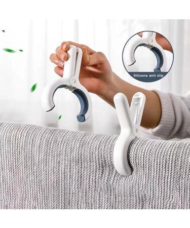 Curfair Seamless Non-Slip Laundry Stickers - Large Clip Windproof Smooth Handle | 3/8/10/15 Pieces for Easy Clothing Organization - Buy Online on SooperMarket.com