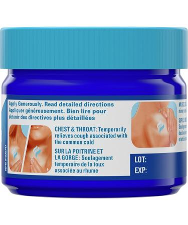 Vicks VapoRub Nasal Decongestant Cough Suppressant Relief from Cold Aches & Pains Chest Rub Ointment Original scent 50 g/57 mL 57 mL Original - Buy Online on SooperMarket.com