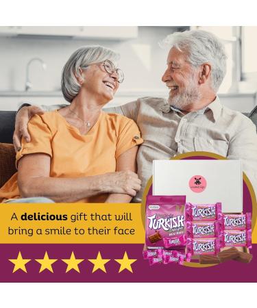 Frys Turkish Delight Gift Box - x5 Frys Turkish Delights 51g Bars Bundled With Frys Mini Turkish Delight Bars 105g - Turkish Delight Chocolate Gift - Letterbox Gift Friendly - Buy Online on SooperMarket.com